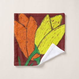 チューリップ ウォッシュタオル