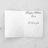 チューリップ カード (内部)