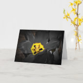 チューリップ、カード カード (黄色い花)