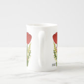チューリップ ガーデン 10oz ボーンチャイナ マグ (裏面)