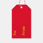 チューリップ ギフトタグ (裏面)