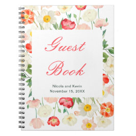 チューリップ&ダフォジル春の結婚式 ノートブック