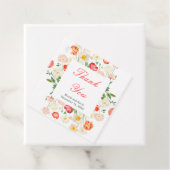 チューリップ&ダフォジル春の結婚式 フェイバータグ (インサイチュ)