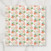 チューリップ&ダフォジル春の結婚式 フェイバータグ (裏面)