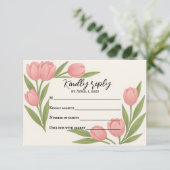 チューリップ ティゲザー 出欠カード (スタンド正面)