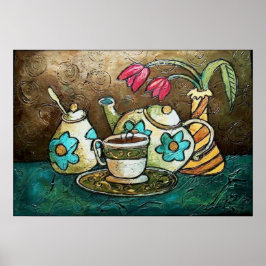 チューリップ&ティーII ポスター