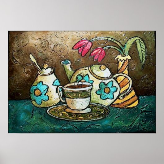 チューリップ&ティーII ポスター (正面)