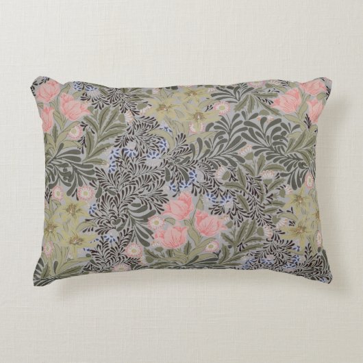チューリップ、デイジーおよびハニーサックル アクセントクッション (正面)
