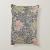 チューリップ、デイジーおよびハニーサックル アクセントクッション (裏面(縦))