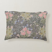 チューリップ、デイジーおよびハニーサックル アクセントクッション (裏面)