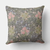 チューリップ、デイジーおよびハニーサックル クッション (裏面)