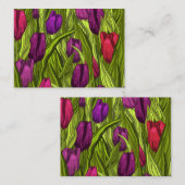 チューリップ ノートカード (正面/裏面)