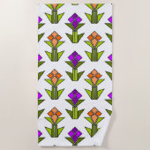 チューリップ ビーチタオル (正面)