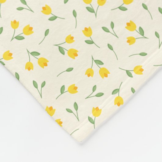 チューリップ フリースブランケット (角)