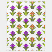 チューリップ フリースブランケット (正面)