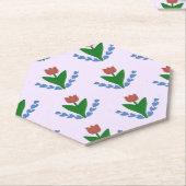 チューリップ ペーパーコースター (アングル)