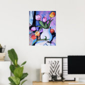 チューリップ ポスター (ホームオフィス)