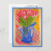 チューリップ ポストカード (正面/裏面)