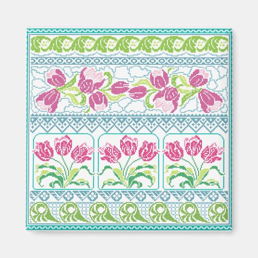 チューリップ マグネット (正面)