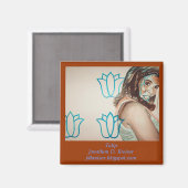 チューリップ マグネット (正面/裏面)