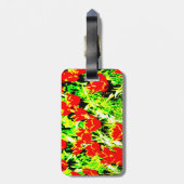 チューリップ ラゲッジタグ (裏面縦)