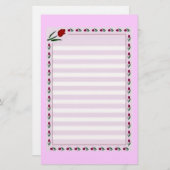 チューリップ 便箋 (正面/裏面)