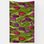 チューリップ 横断幕 (縦)