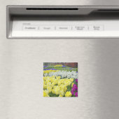 チューリップ、水仙、ムスカリの花、 マグネット (インサイチュ (食洗機))