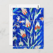 チューリップ（青） ポストカード (正面/裏面)