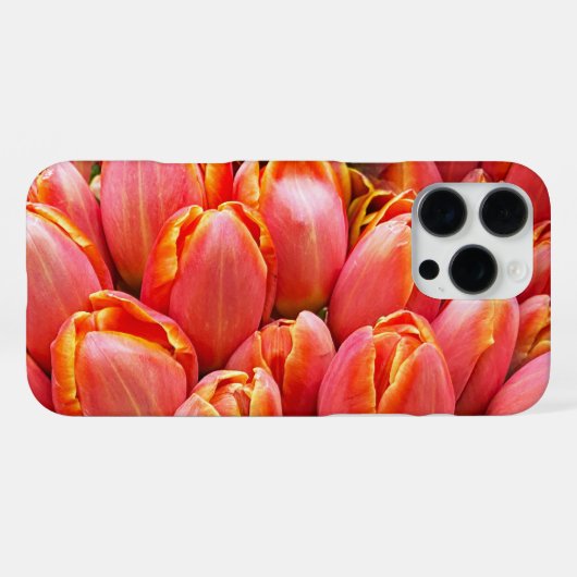 チューリップ iPhoneケース (裏面横)