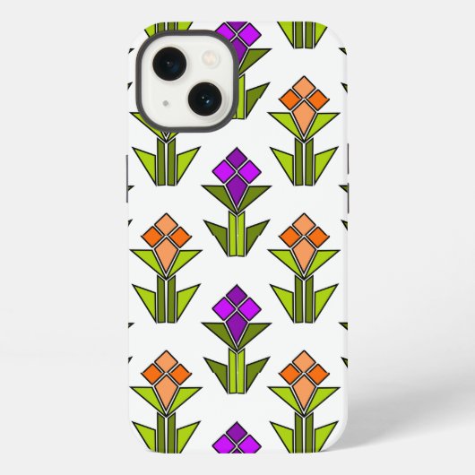 チューリップ iPhoneケース (裏面)