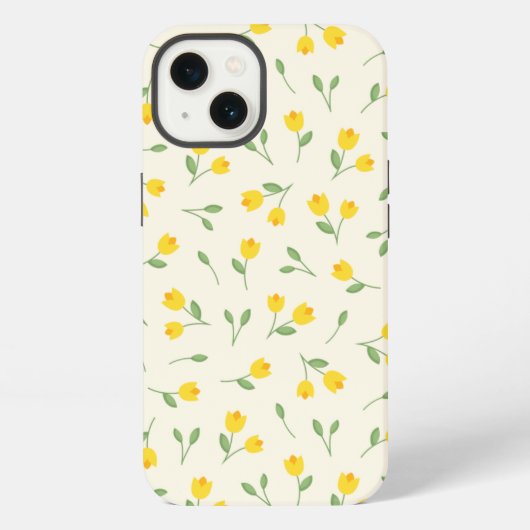 チューリップ iPhoneケース (裏面)