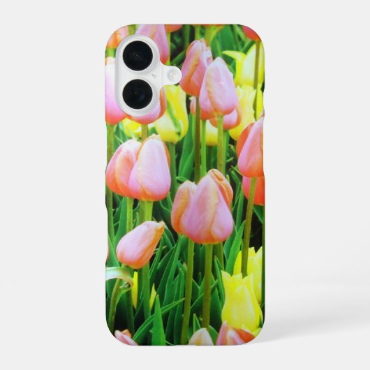 チューリップ iPhone 16ケース (裏面)