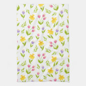 チューリップ – N – ダッフォジル キッチンタオル (縦)