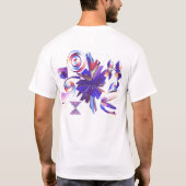 チューリップ、Parker Emmerson著同等化からの芸術 Tシャツ (裏面)
