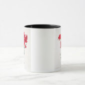 チューリップ: Perroquetの弁柄 マグカップ (中央)