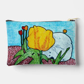 チューリップinガーデン アクセサリーポーチ (裏面)