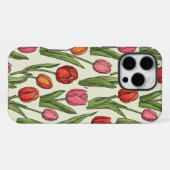 チューリップiPhoneケース iPhoneケース (裏面横)