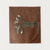 チューリパーソナライズされたップ タペストリー (正面)