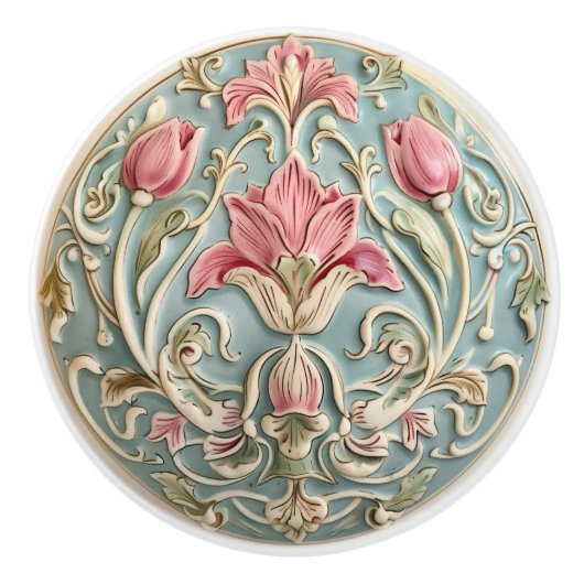 チューリビクトリアンップチャームセラミックノブプル セラミックノブ (正面)