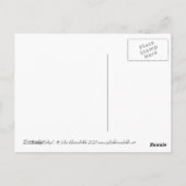 チューリファンキーップ春の花フローラパステル絵画ズ ポストカード (裏面)