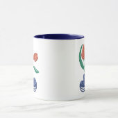 チューリモダンップ付き花瓶 |フローラスチルライフアート マグカップ (中央)