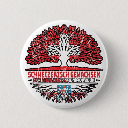 チューリンゲンチューリンギッシュシュバイザーシュウィズバウム 缶バッジ (正面)