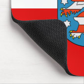 チューリンゲン国旗のマウスパッド マウスパッド (コーナー)