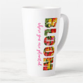 チューリ感動的ップ カフェラテマグ (右アングル)