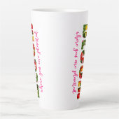 チューリ感動的ップ カフェラテマグ (正面)