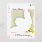 チューリ点々のあるップるみ引用文 ポストカード (正面/裏面)