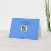 チューリ独身のップ印象派アートノートカード カード (裏面)