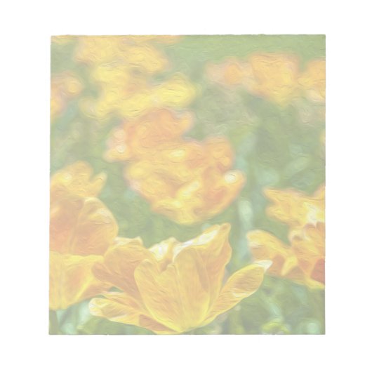 チューリ絵を描ップ ノートパッド (正面)