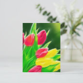 チューリ絵画ップ葉書 ポストカード (スタンド正面)